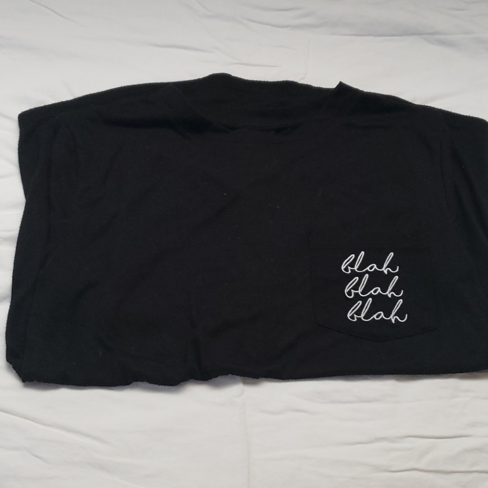Blah blah blah tee